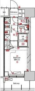 MAXIV東別院の間取り