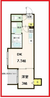 【間取り】 | ハーモニーテラス堀切Ⅶ
