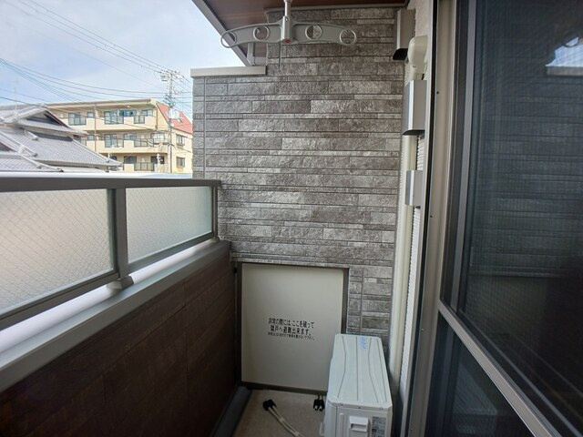 ベル ファミーレのバルコニー