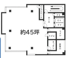 トクヤスビルの間取り
