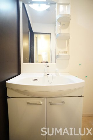 熊本市中央区本荘町の賃貸マンションの独立洗面台