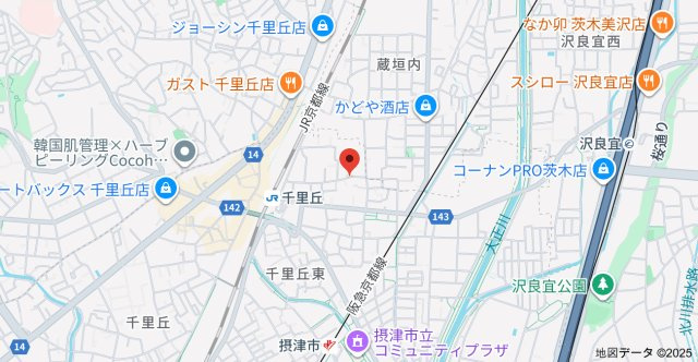 Ｐｒｅｃｉｏｕｓ千里丘東の地図