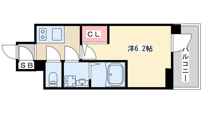 【間取り】 | エスリードレジデンス梅田クラスシティ