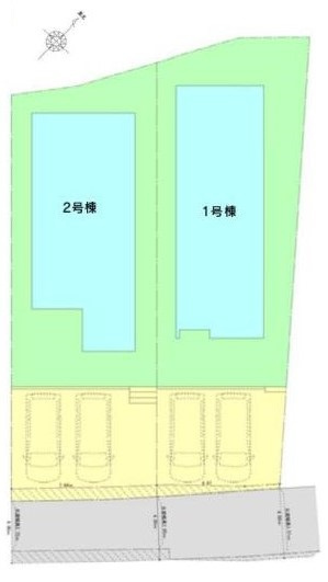 海まで徒歩15分！  ZEH水準省エネ住宅　４LDKの区画図|No2