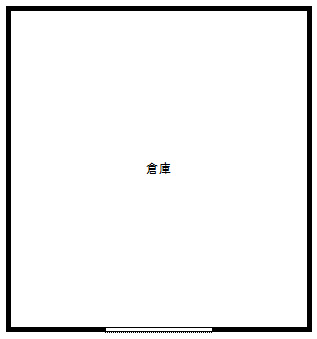 豊川市明野町貸倉庫の間取り