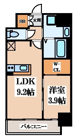 【間取り】 | エステムコート大阪オリエンス