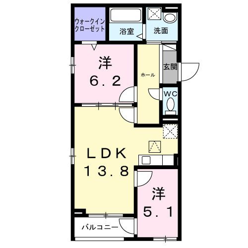 フォーチュンパークⅤの間取り