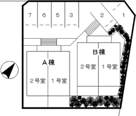 メゾンアモールの地図