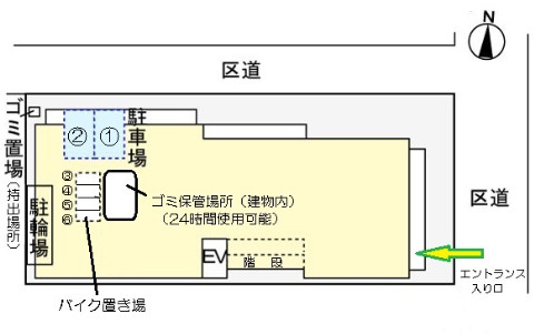 ローヤルマンションのその他|区画図