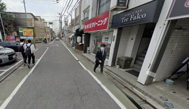 小金井市東町４丁目の店舗事務所の周辺