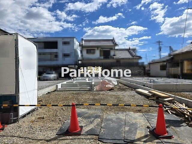 高知市潮新町２丁目 -2期1棟-　新築戸建ての外観|1号棟…2026.10月：建築中
