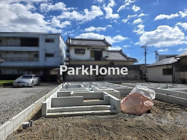 高知市潮新町２丁目 -2期1棟-　新築戸建ての外観|1号棟…2026.10月：建築中
