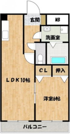 エテルネルソレイユIII【キャッシュバック対象物件】の間取り