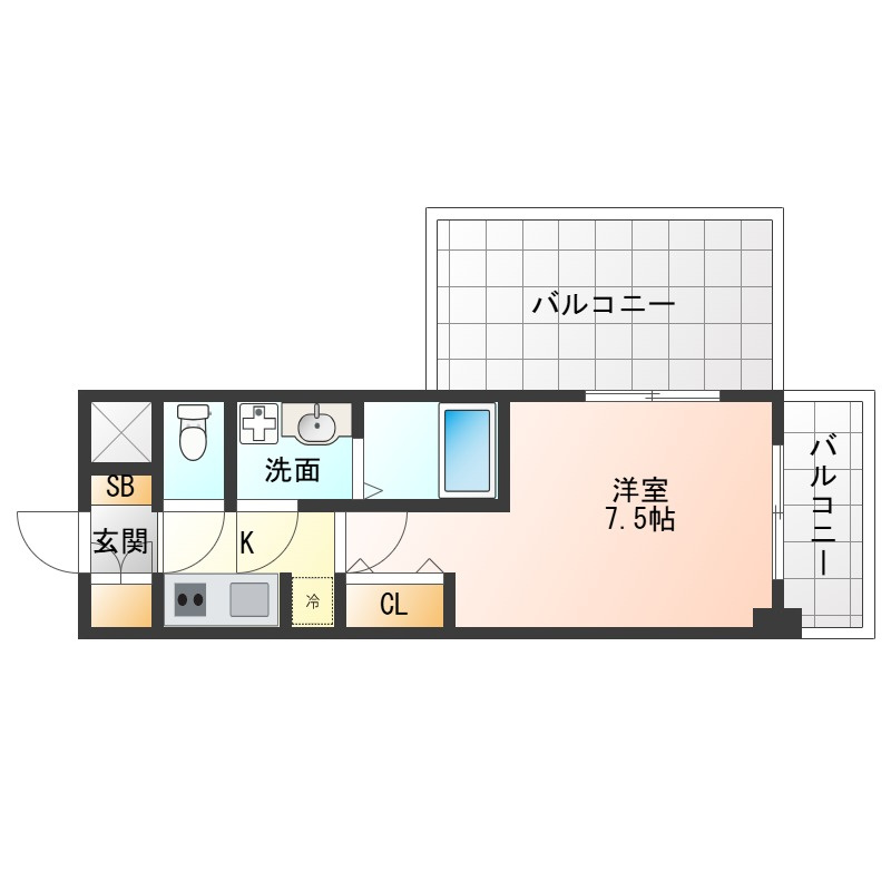 アーバングリーン甲子園の間取り