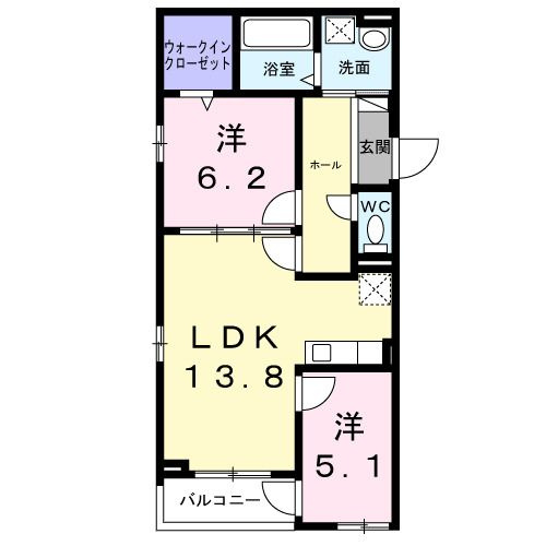 フォーチュンパークⅤの間取り