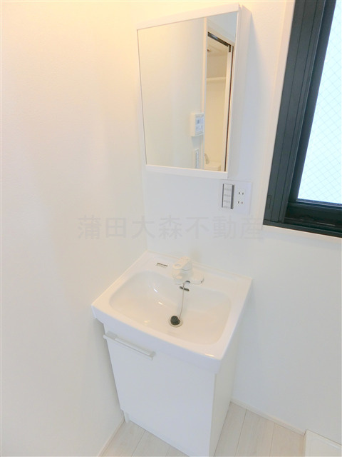 THE ROOM'S ザルームス大森町駅前の洗面所|洗面所　独立洗面台