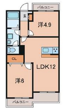 フォックスヒルズ百合丘の間取り