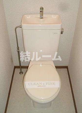 新宿区西早稲田１丁目のアパートのトイレ