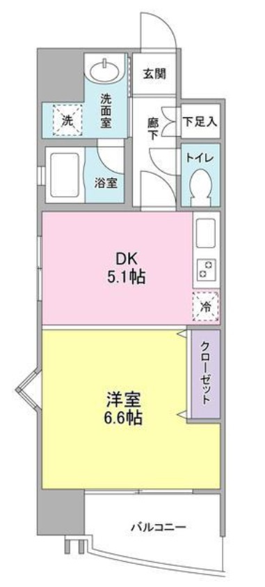 フラットパル山王の間取り|間取り