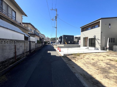 【前面道路含む現地写真】 | 新築戸建　石風呂町