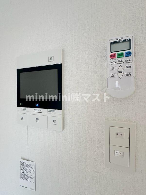 アドバンス大阪城ベレッツァのセキュリティ