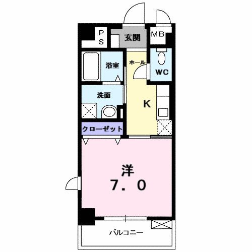 フォルシュ・Kの間取り