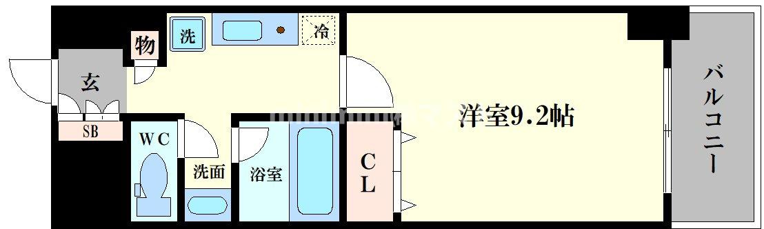 アリヴィオ夕陽ヶ丘の間取り
