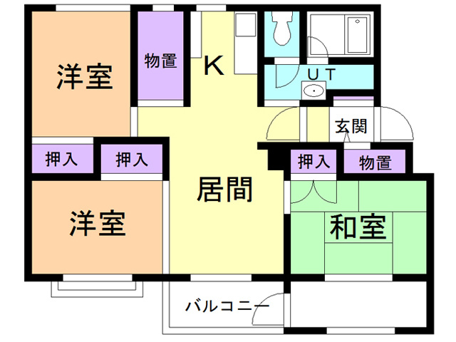 ＭＳサンライズの間取り