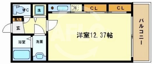 フォレステージュ靱公園の間取り|フォレステージュ靭公園　間取り