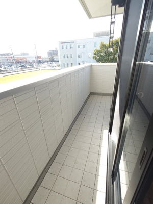 【バルコニー】 | D-residence東深津町3丁目 | 西向き