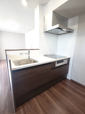 【キッチン】 | D-residence東深津町3丁目 | カウンターキッチン