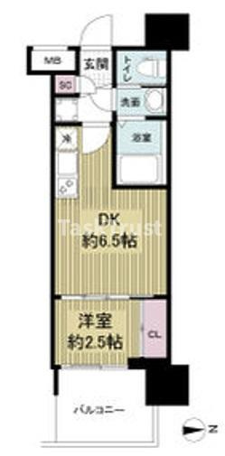 【間取り】 | セレニテ中崎町リアン