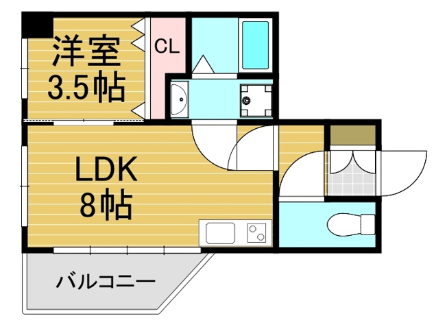 【間取り】 | リバティ神屋