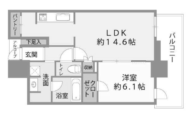 グランドメゾン新梅田タワーの間取り