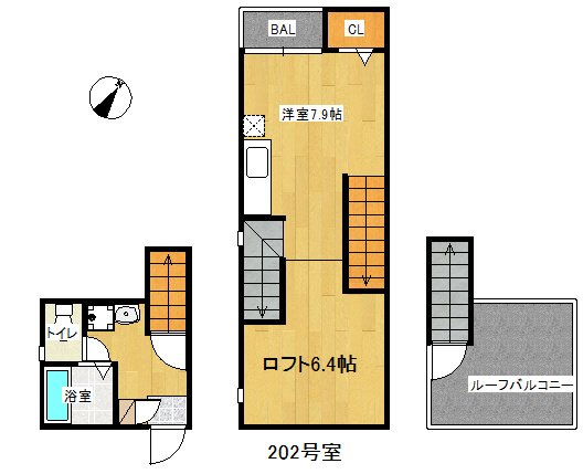【間取り】 | MAISONETIC OCEAN　+