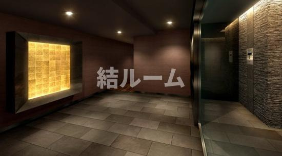 新宿区大久保１丁目の賃貸マンションのロビー