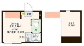 Latte池袋本町の間取り
