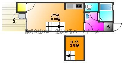 OCTOHOUSEの間取り