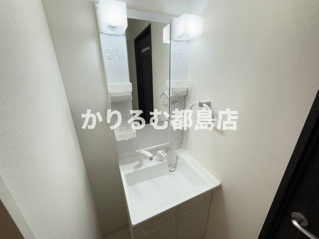 Serie都島の洗面所