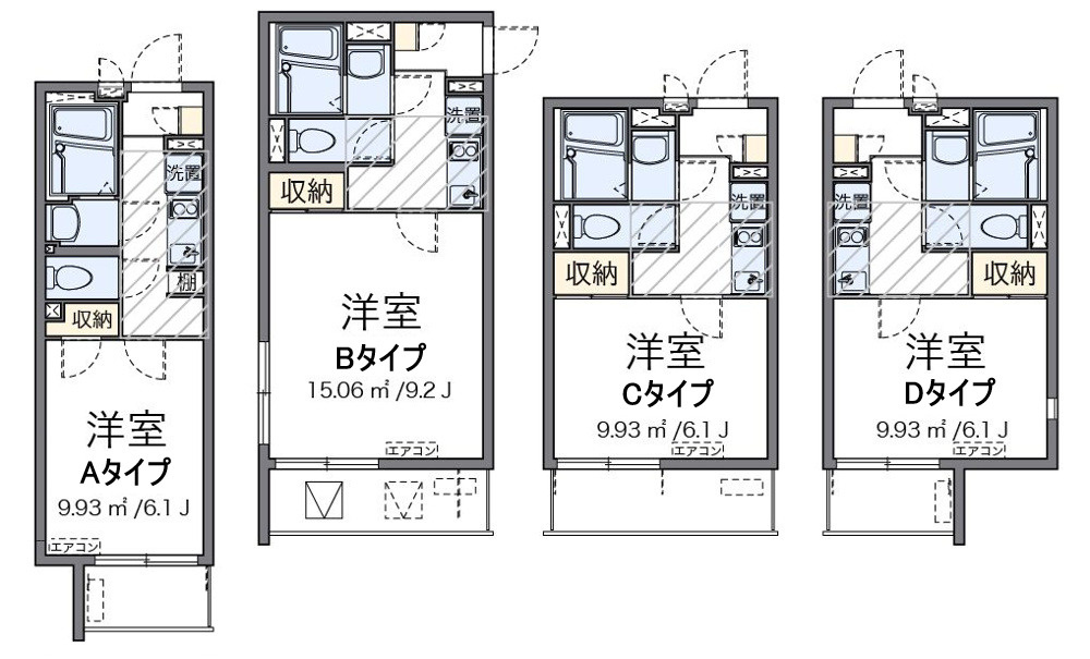 クレイノパークピア火宮の間取り