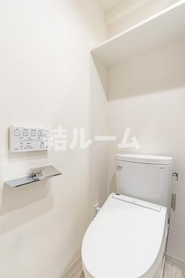 板橋区本町の賃貸マンションのトイレ