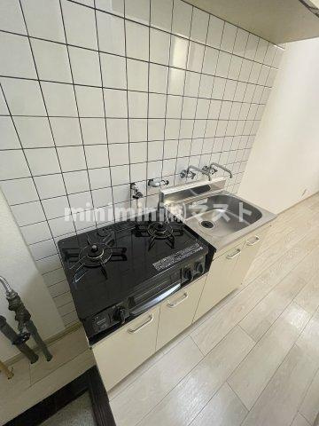 奥内阿波座駅前マンションのキッチン