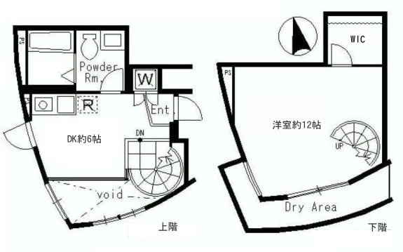 世田谷区三軒茶屋１丁目の店舗事務所の間取り