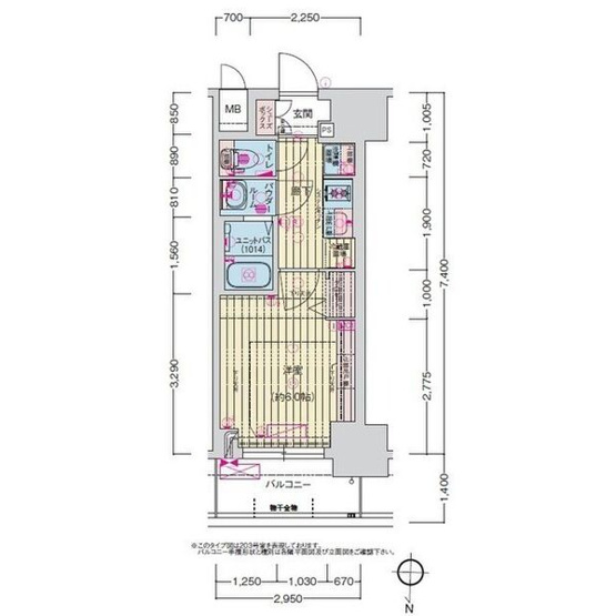 【間取り】 | プレリス長田オルヴィア