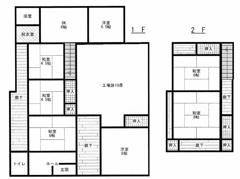 桐生市境野町6丁目中古戸建の間取り