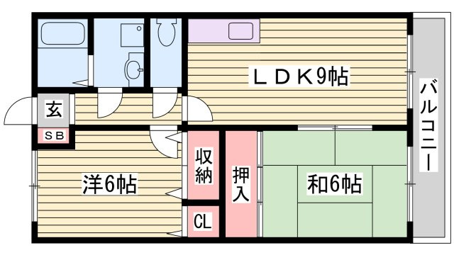 カーサプレミールの間取り