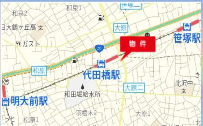 【地図】 | ステーションビューロアール世田谷代田橋