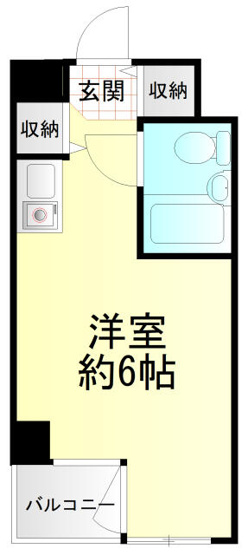 【間取り】 | ホーユウコンフォルト蒲田