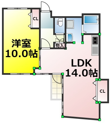 【間取り】 | メゾンエトワール 仲介手数料無料