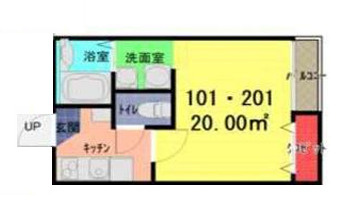 Villa東大宮の間取り